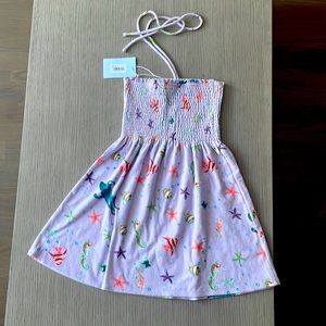 The Roxie Dress in sea creatures print